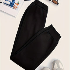 Women's Sports Casual Sweatpants Solid Running Casual Pants
