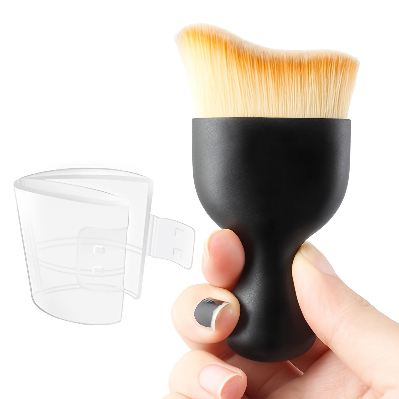 Portable Foundation Brush No Cakey No Creasing Flawless Concealer Brush