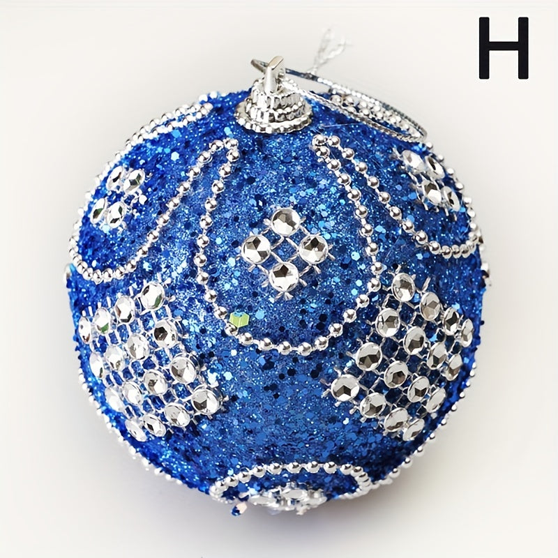 Christmas Diamond Bead Chain & High-end Foam Ball Decoration
