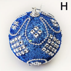 Christmas Diamond Bead Chain & High-end Foam Ball Decoration