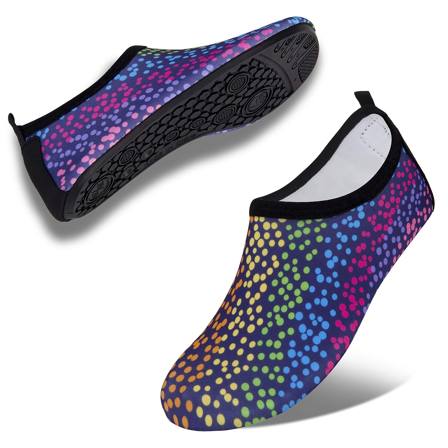 Infant Girls Dot Slip On Water Shoes Lightweight Quick Dry Aqua Socks