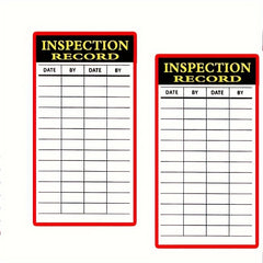 20pcs Inspection Record Inventory Transport Tray Stickers