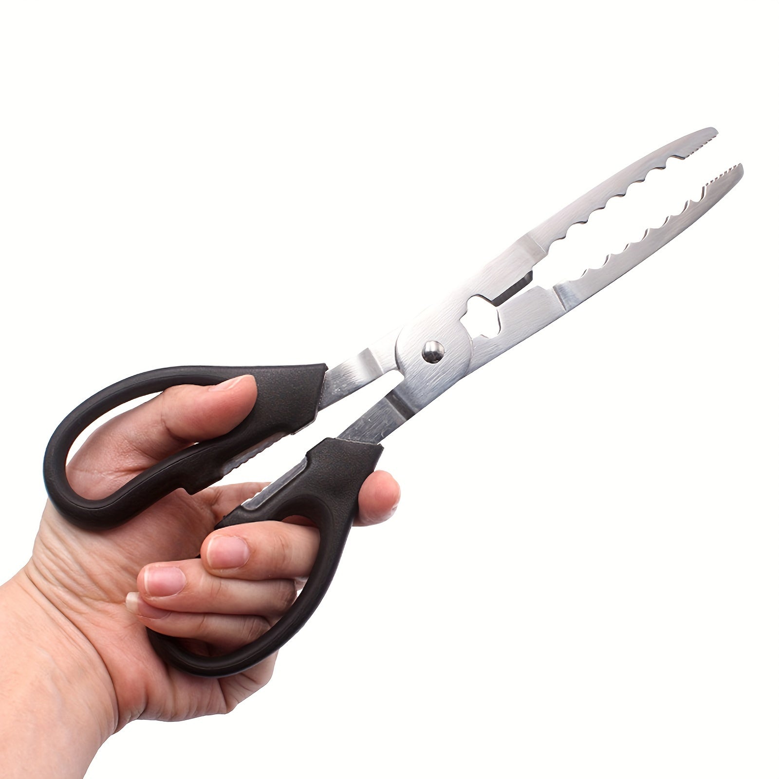 Stainless Steel Fishing Scissors Fish Gripper Tool