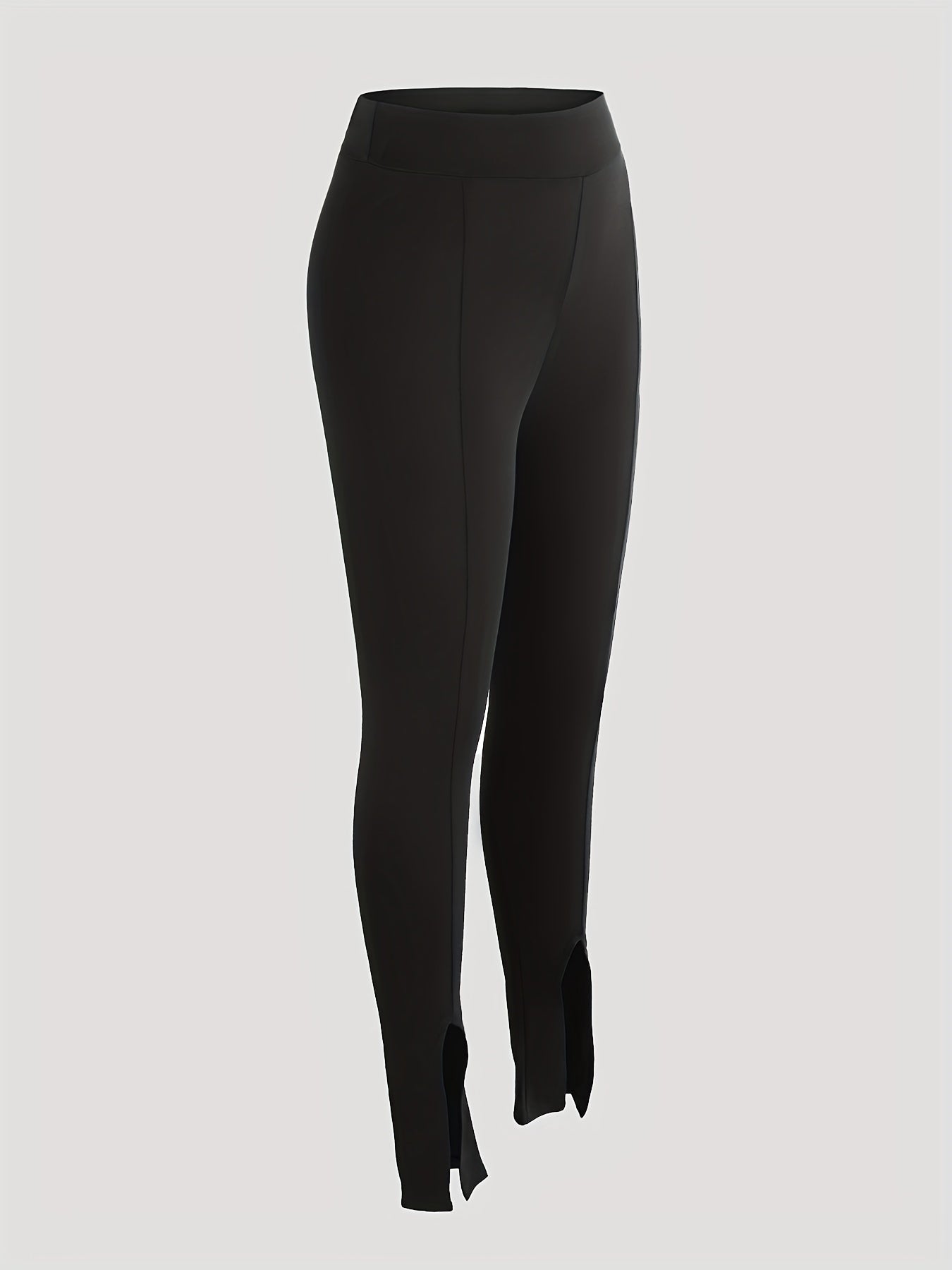 Front Split Shaping Pants Tummy Control Compression Slimming Pants