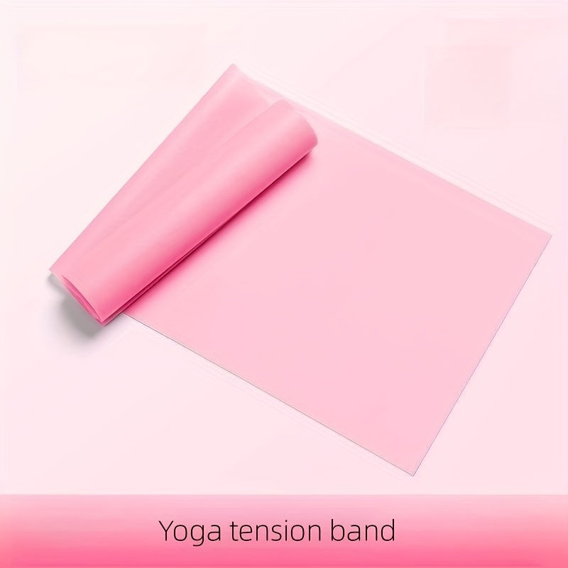 Yoga Elastic Resistance Band for Body Slimming Soft Stretching Tension Band