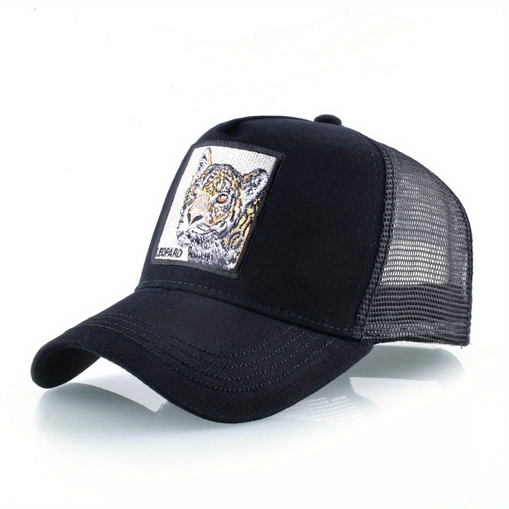 Animal Embroidery Baseball Cap for Men