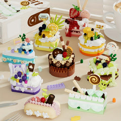 Novel Dessert Model Assembly Toys for Ages 8+