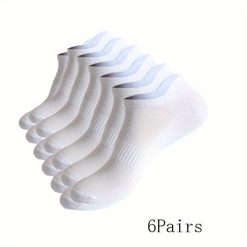 25 Pairs Men's Liner Anklets Socks Cotton Blend Breathable Soft Sweat Absorbent