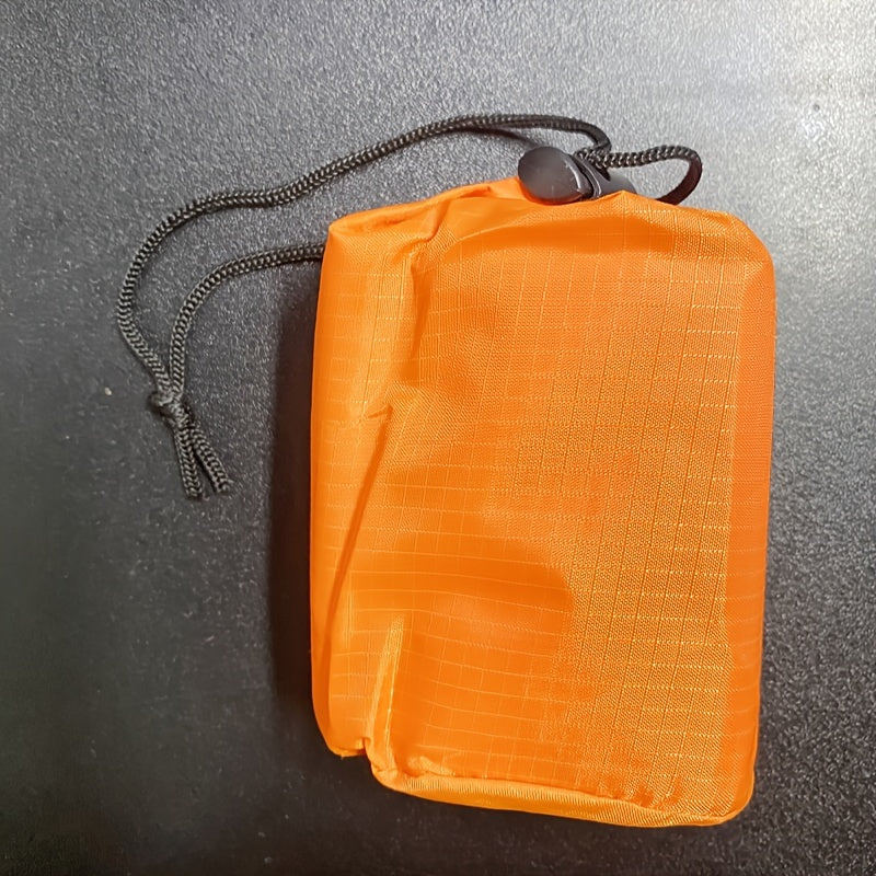 Emergency Sleeping Bag Insulated First Aid Sleeping Bag PE Orange Cloth Bag
