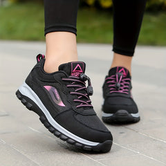 Women's Winter Chunky Sneakers Comfortable Ankle Sport Shoes