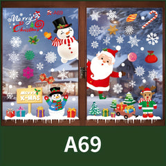 Christmas Wall Sticker Decoration PVC Window Sticker
