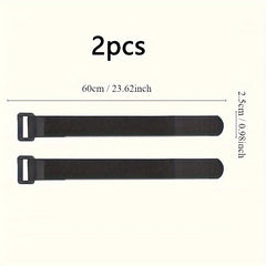 Skiing Pole Binding Straps Durable Fastening Cable Ties Cycling Yoga Mat Straps