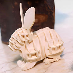 3D Animal Puzzle Craft Model Toy - Educational and Entertaining