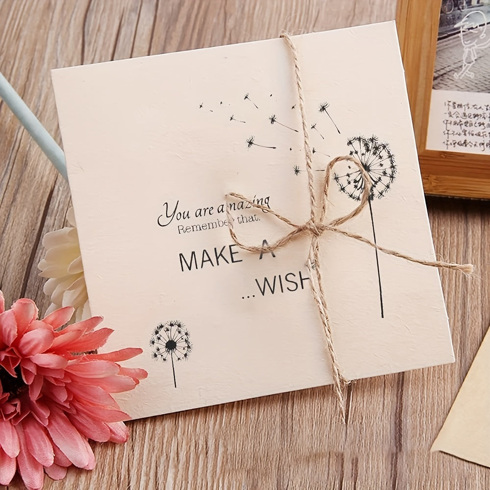Dandelion Flowers Clear Stamps for Card Making DIY Scrapbooking