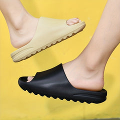 Men's Cloud Slides Non Slip Slippers Open Toe Shoes