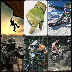 Tactical Breathable Full Finger Gloves for Shooting Cycling