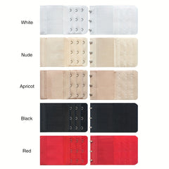 3 Hooks Bra Strap Extenders Adjustable Band Women's Lingerie Accessories