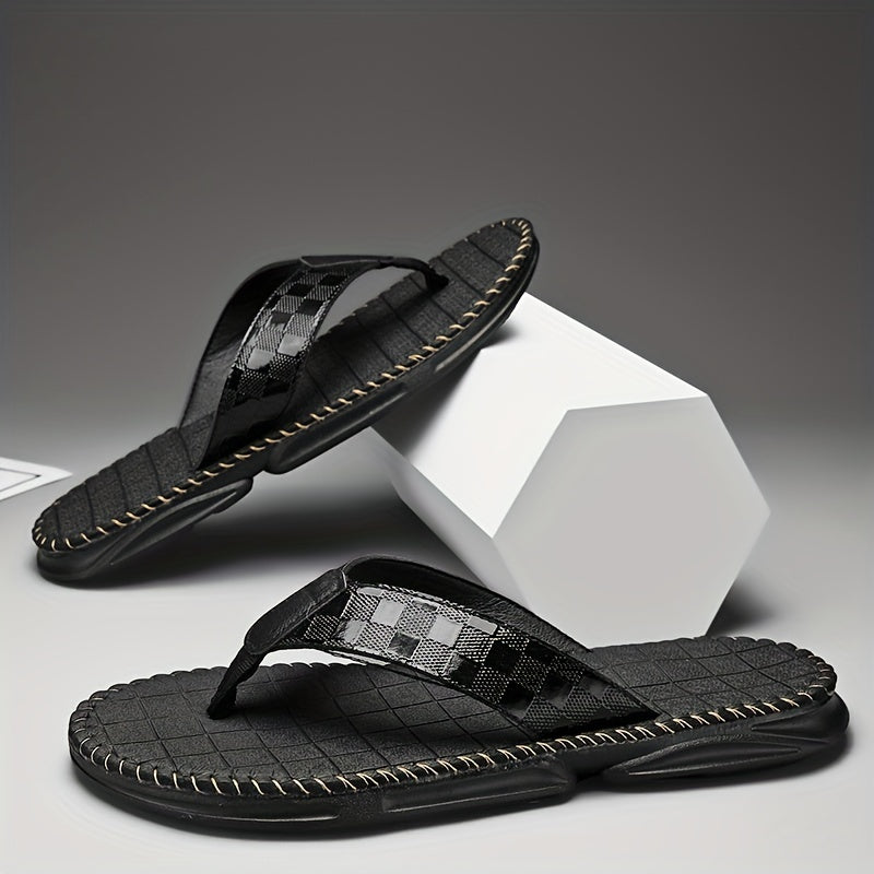 Men's Thong Sandals Non Slip Flip flops Beach Shoes