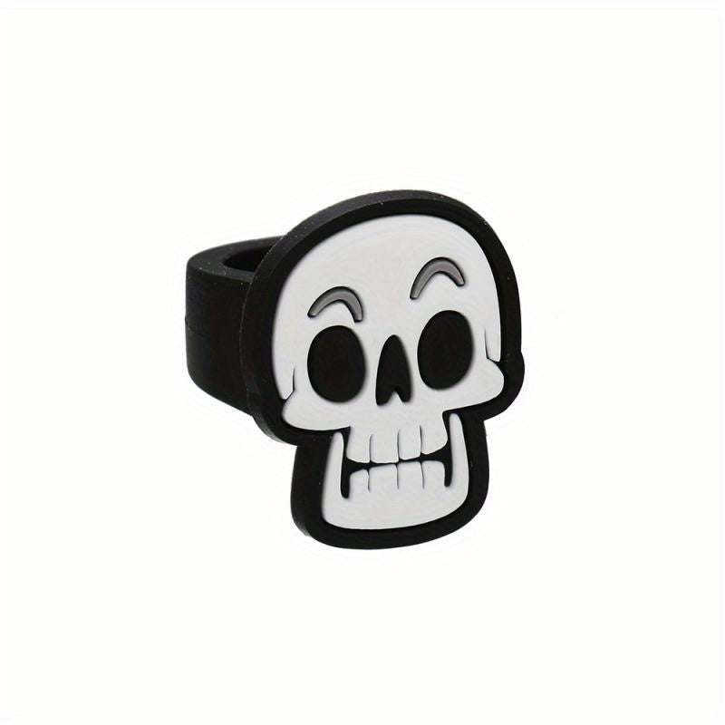 Halloween Witch Ring Cartoon PVC Soft Toy