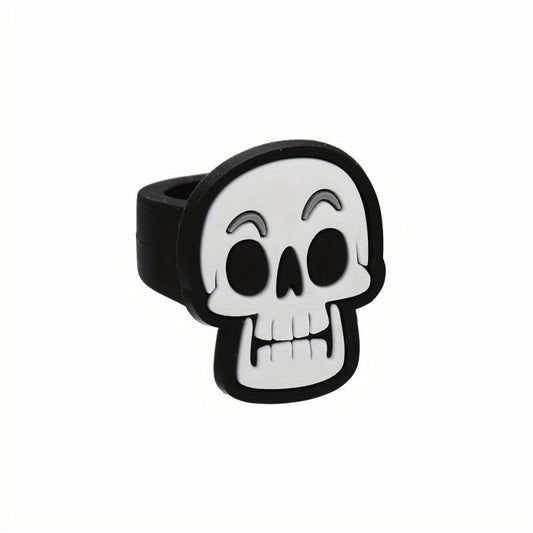 Halloween Witch Ring Cartoon PVC Soft Toy