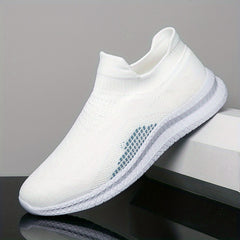 Men's Lightweight Slip On Casual Shoes Outdoor Non slip Soft Sole