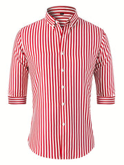 Men's Classic Button Up Shirt for Business