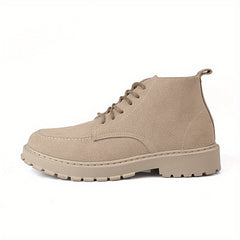 Men's Lace-up Ankle Boots Casual Walking Shoes