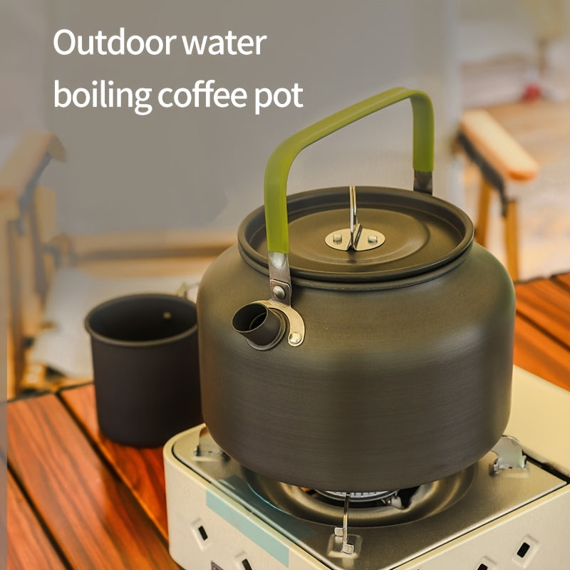1pc 1 6L Outdoor Camping Coffee Pot Portable Teapot Boiling Kettle