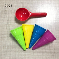 Ice Cream Cone Sand Molds - Set of 10