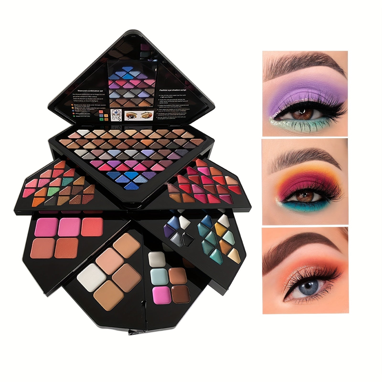 130 Colors Makeup Palette Set Eyeshadow Lipstick Highlight Blush Concealer