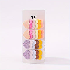 4pcs Rainbow Hair Clip for Toddler Girls Birthday Hair Accessories