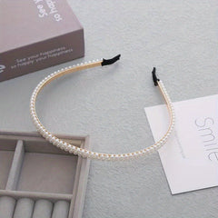 Faux Pearl Head Hoop Wedding Hair Accessories Bridal Headband