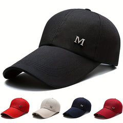 Adjustable Iron Mark M' Baseball Cap Outdoor Fishing