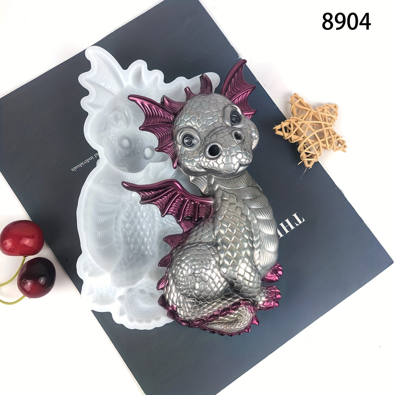 3D Dinosaur Silicone Mold for DIY Wall Hanging Decoration