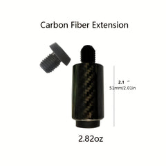 Carbon Fiber Extension Cue for 51mm & 180mm Pool Cues