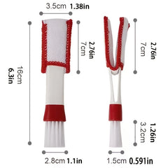 Car Detailing Brush Air Vent Cleaning Dust Remover Duster Car Interior Tool
