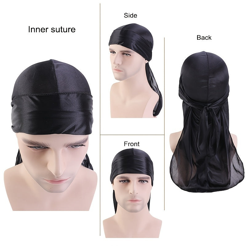 Explosive Style Silk Turban Hat For Men And Women