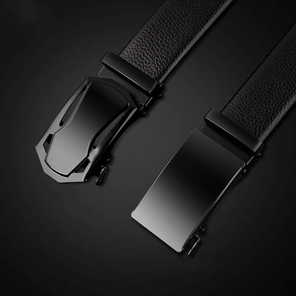 DOOPAI Ratchet Leather Belt Men Adjustable Length