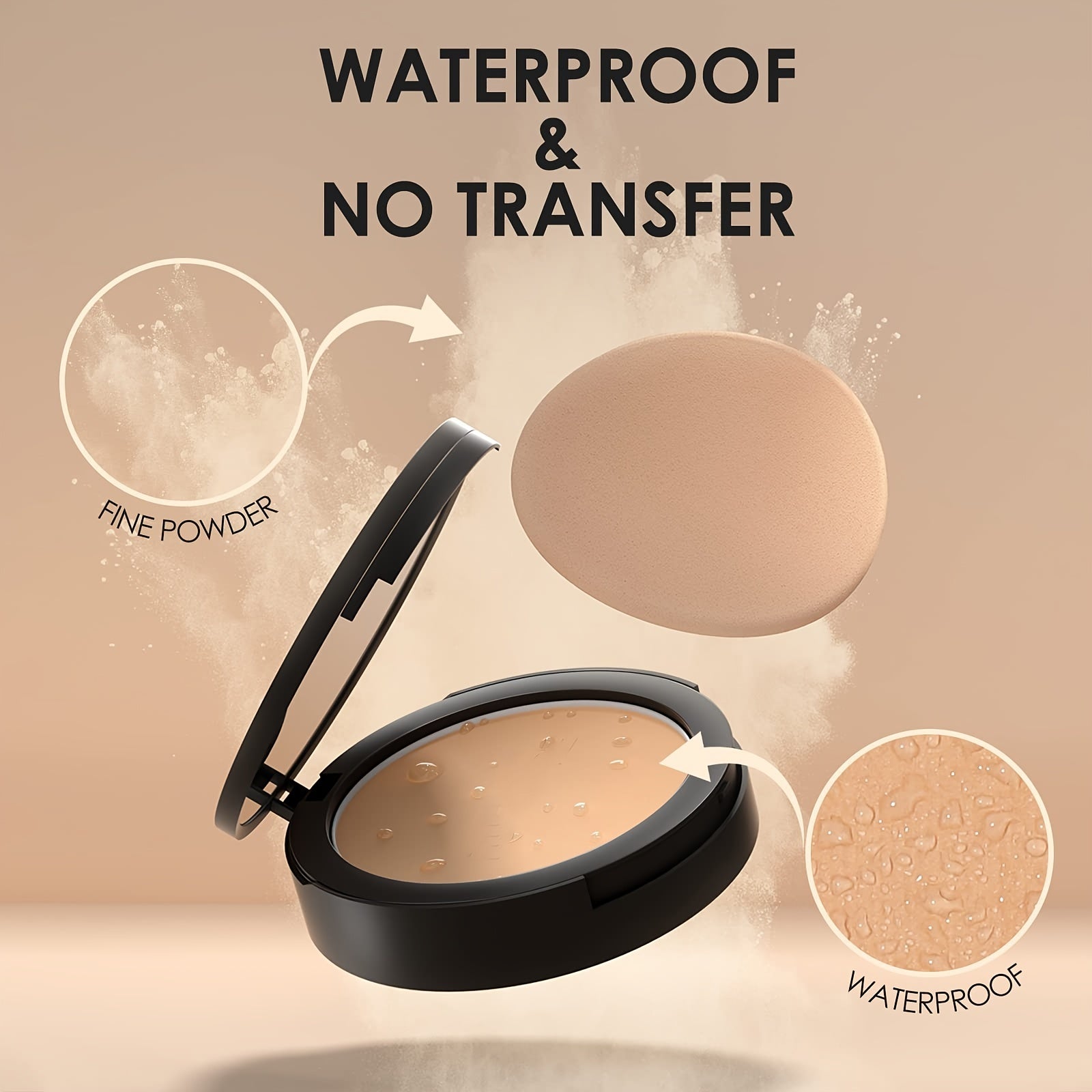 Matte Finish Pressed Powder for Flawless Complexion