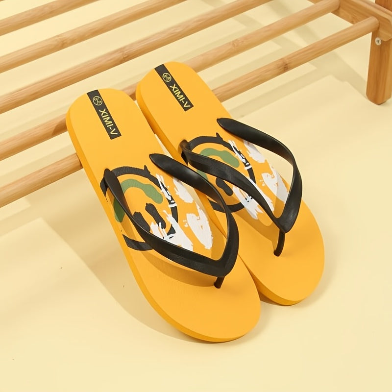 Men's Lightweight Non-slip Flip Flops Slides