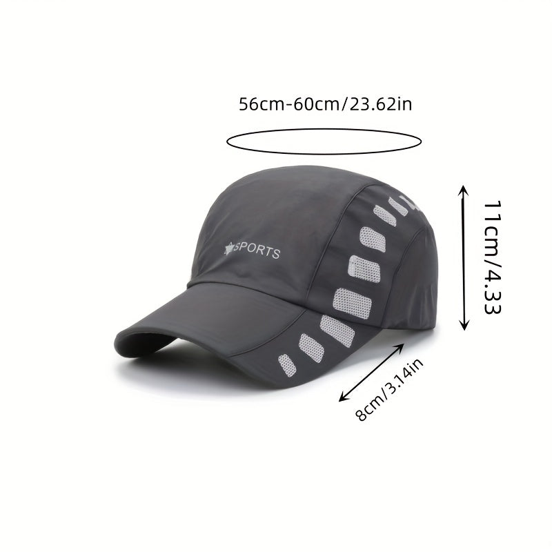 Breathable UV Protection Cap Lightweight Quick Drying Sports Sun Caps