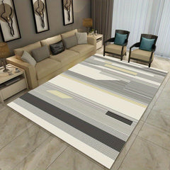 Modern Crystal Velvet Large Area Rug Soft and Comfortable