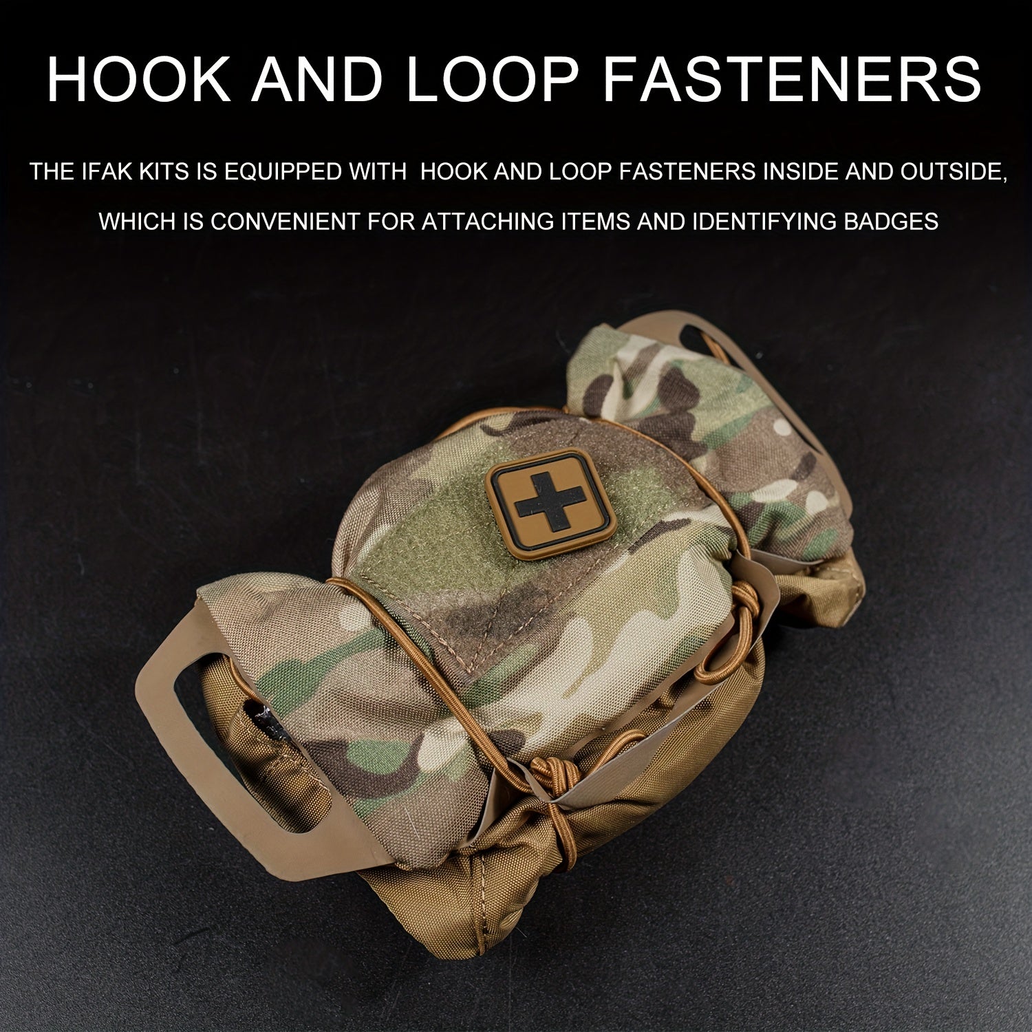 Molle Medical EMT Pouch IFAK First Aid Trauma Kit Bag