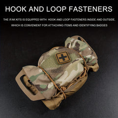 Molle Medical EMT Pouch IFAK First Aid Trauma Kit Bag