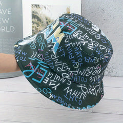 Harajuku Fisherman Hat Graffiti Version Summer Sunshade Hat