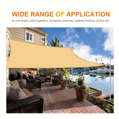 Durable UV Protection Sunshade Sail Canopy