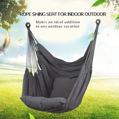 Sturdy Cotton Woven Hammock for Ultimate Outdoor Comfort