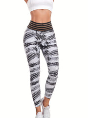 High Waisted Yoga Leggings Lifting Athletic Tight Pants