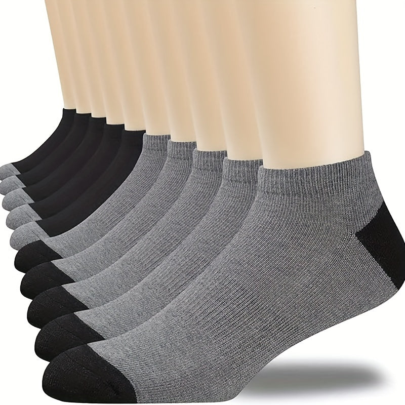 Men's Sport Ankle Socks Sweat-absorbing Breathable for Basketball