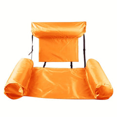 Inflatable Floating Lounger Chair for Pool and Beach